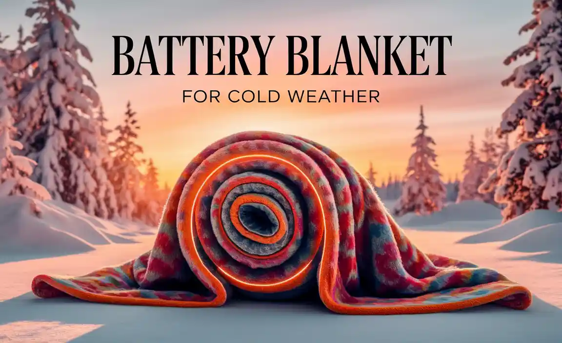 Battery Blanket For Cold Weather