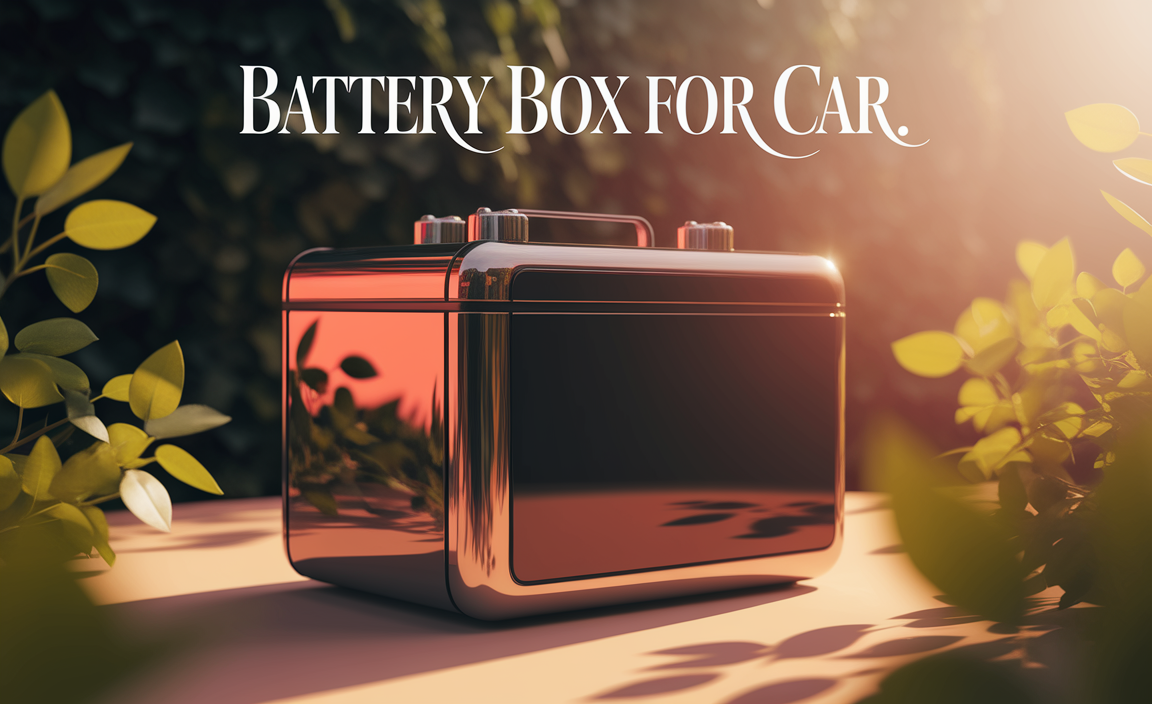 Battery Box For Car
