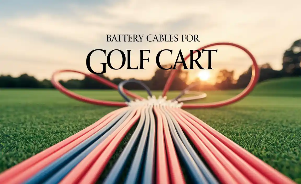 Battery Cables For Golf Cart