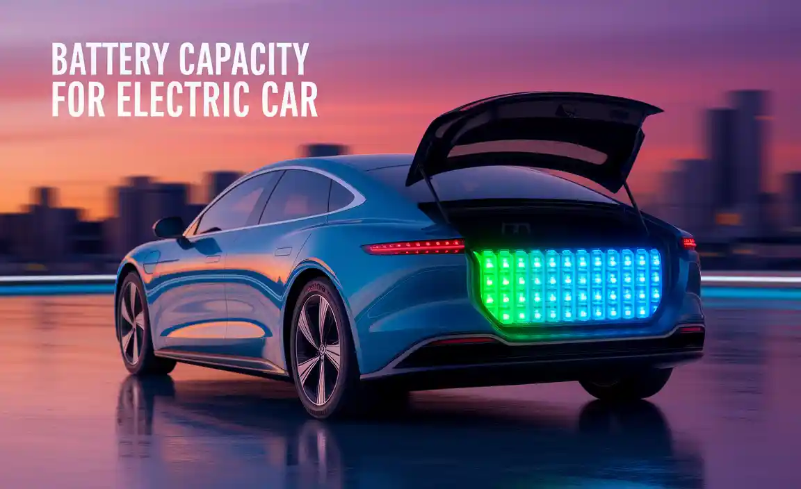 Battery Capacity For Electric Car