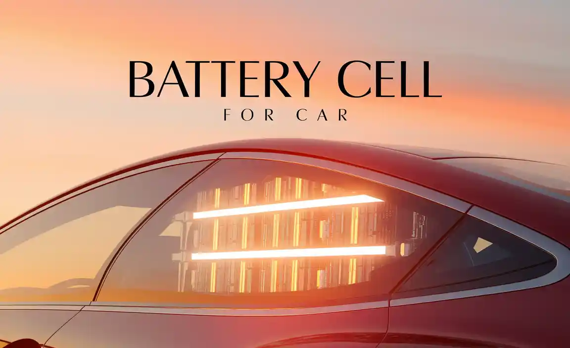 Battery Cell For Car