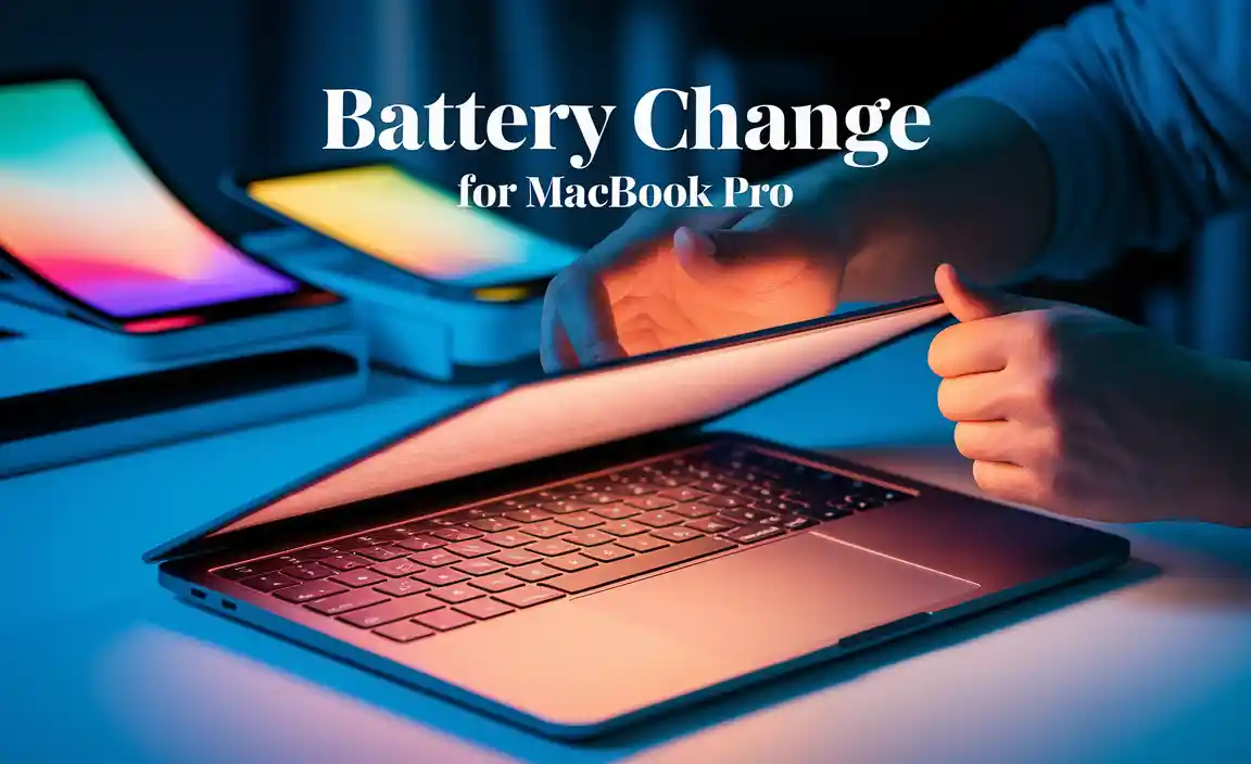 Battery Change For Macbook Pro