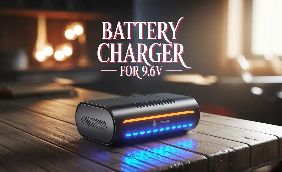 Battery Charger For 9.6V