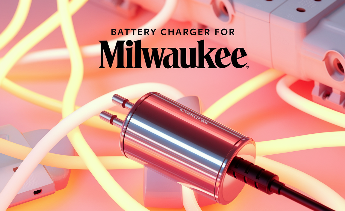 Battery Charger For Milwaukee