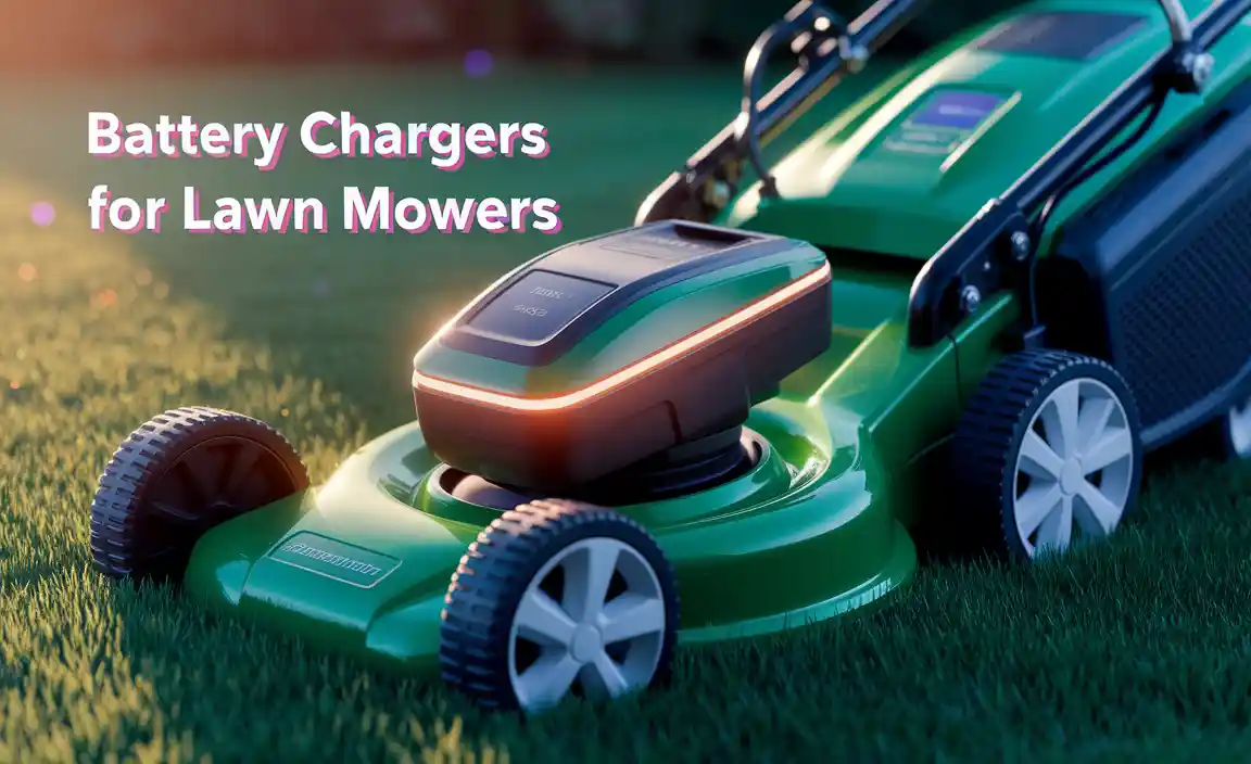 Battery Chargers For Lawn Mowers