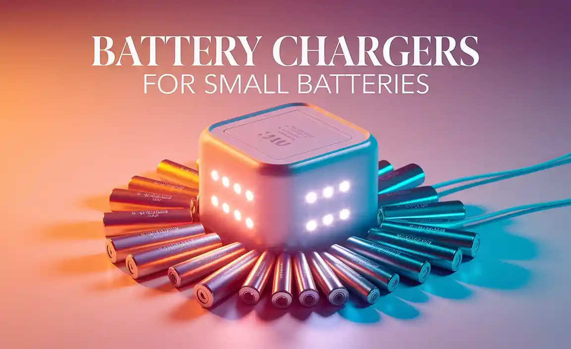 Battery Chargers For Small Batteries