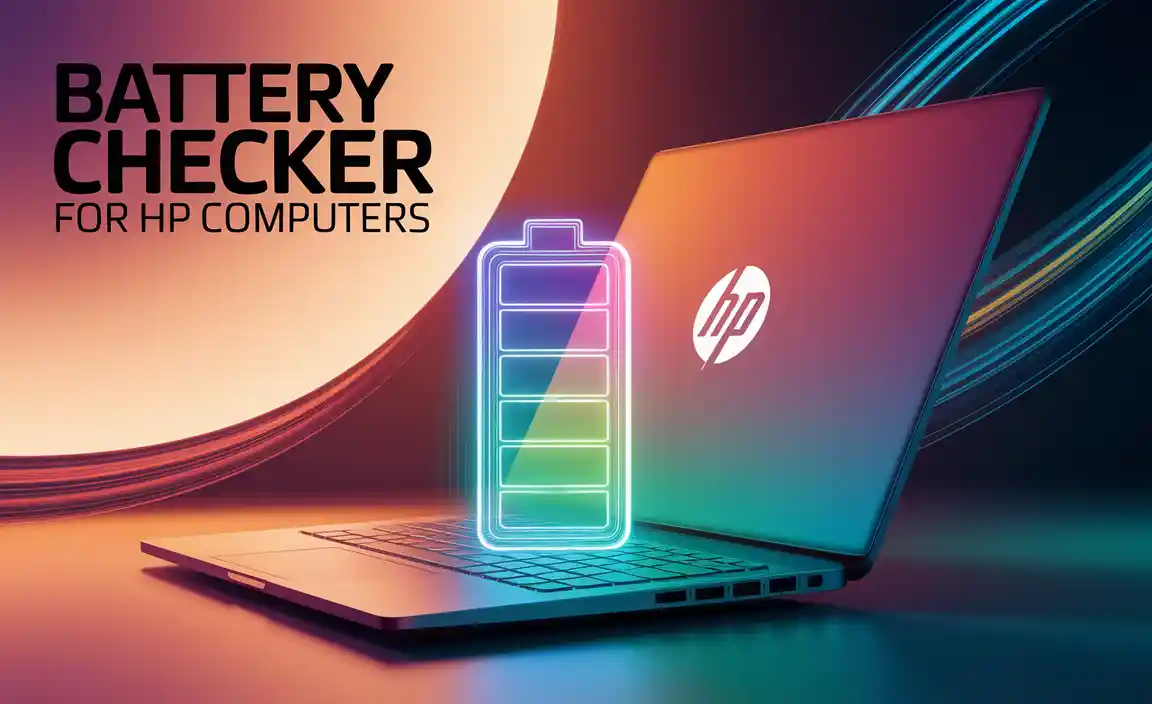Battery Checker For Hp Computers