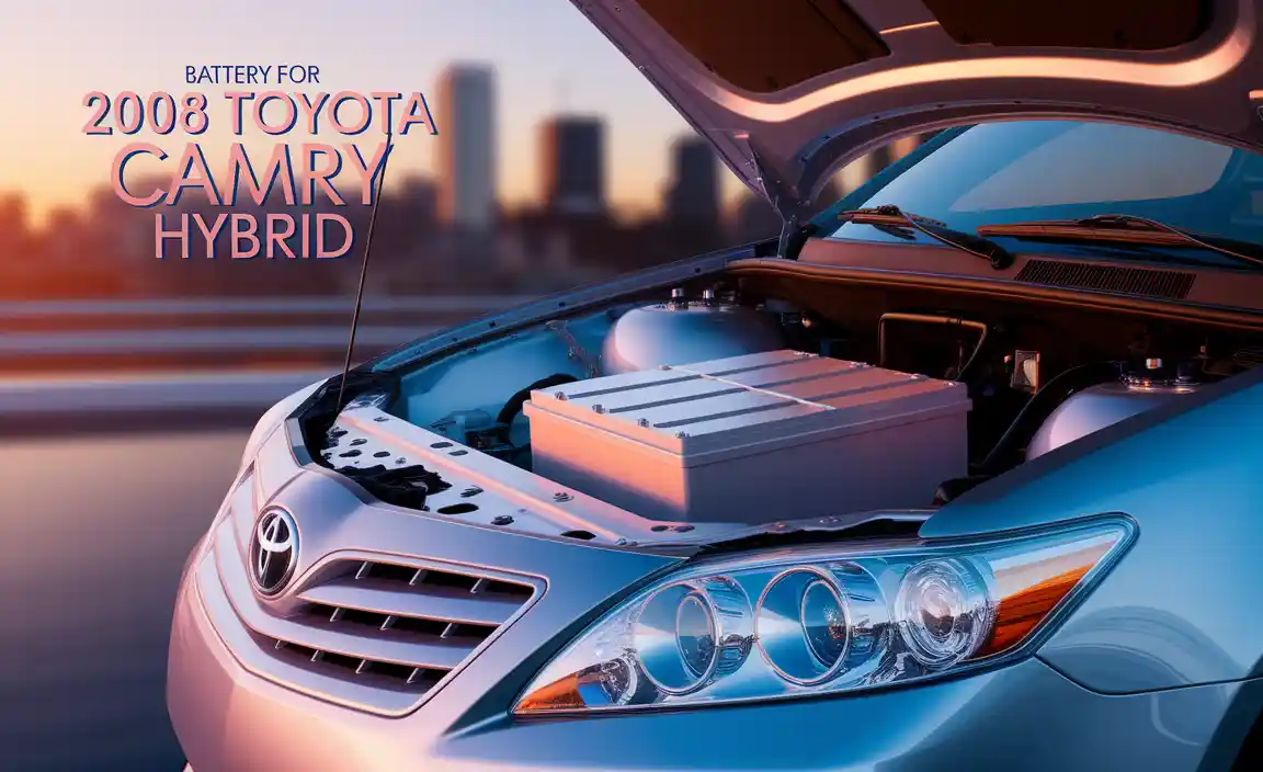 Battery For 2008 Toyota Camry Hybrid