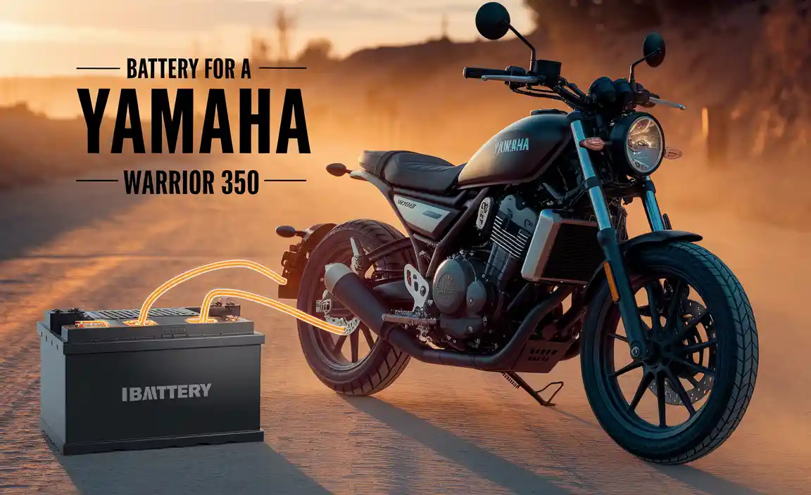 Battery For A Yamaha Warrior 350