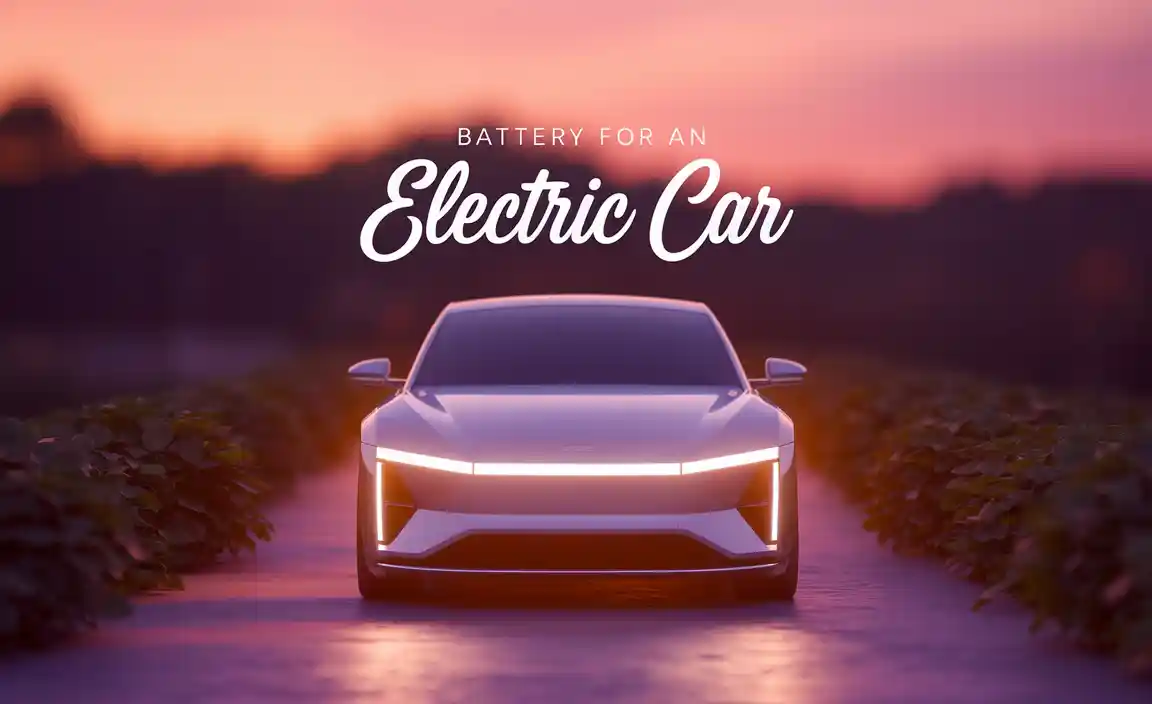 Battery For An Electric Car