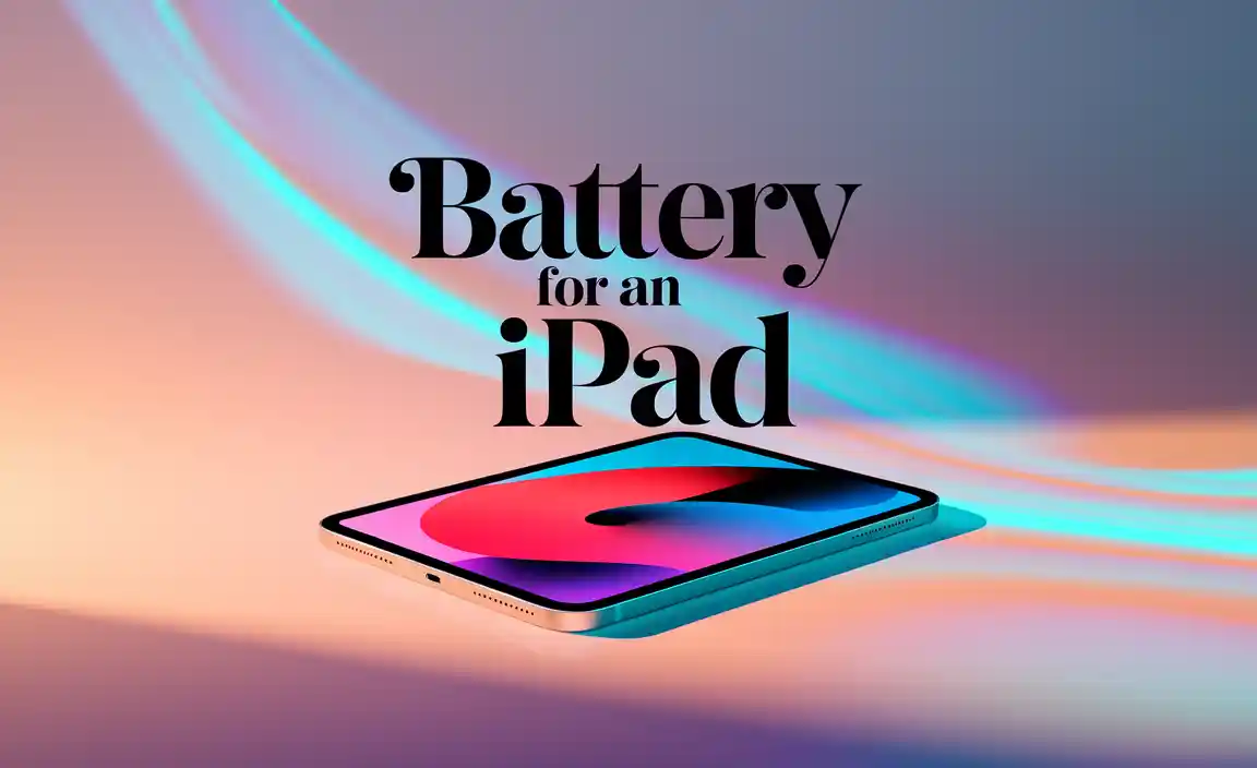 Battery For An Ipad