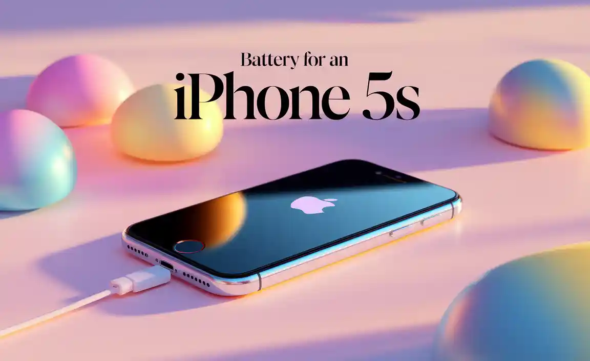 Battery For An Iphone 5S