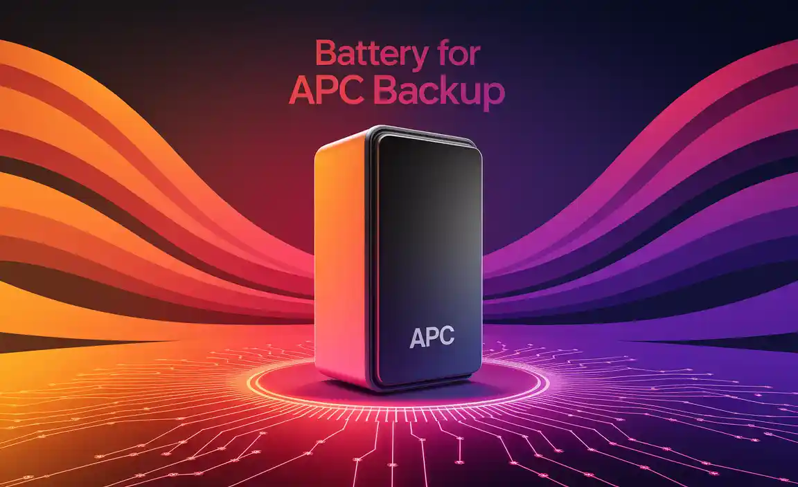 Battery For Apc Backup