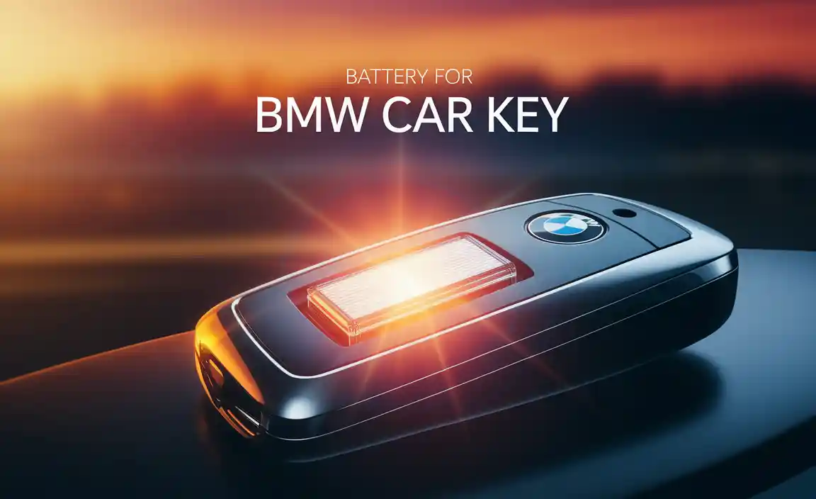 Battery For Bmw Car Key