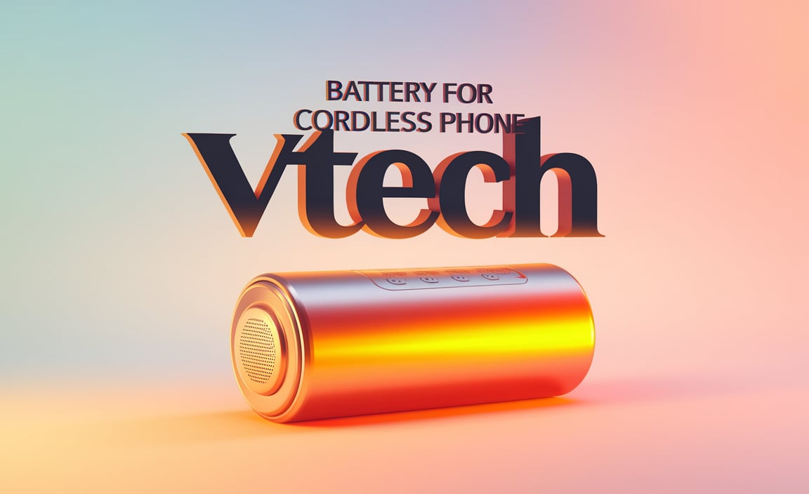 Battery For Cordless Phone Vtech