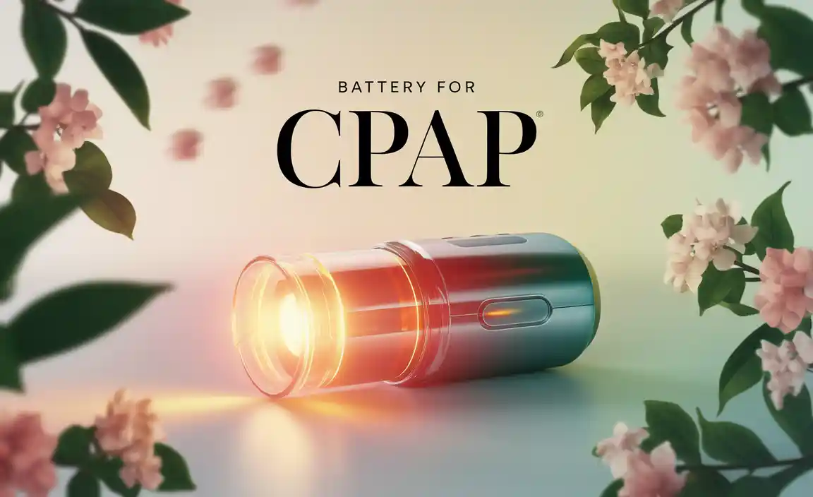 Battery For Cpap