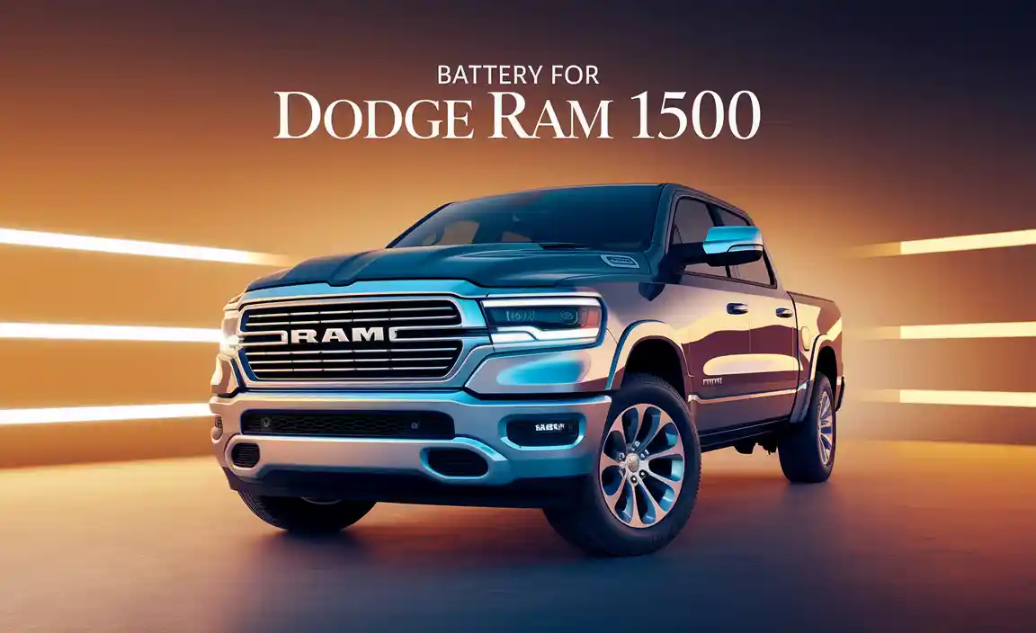 Battery For Dodge Ram 1500