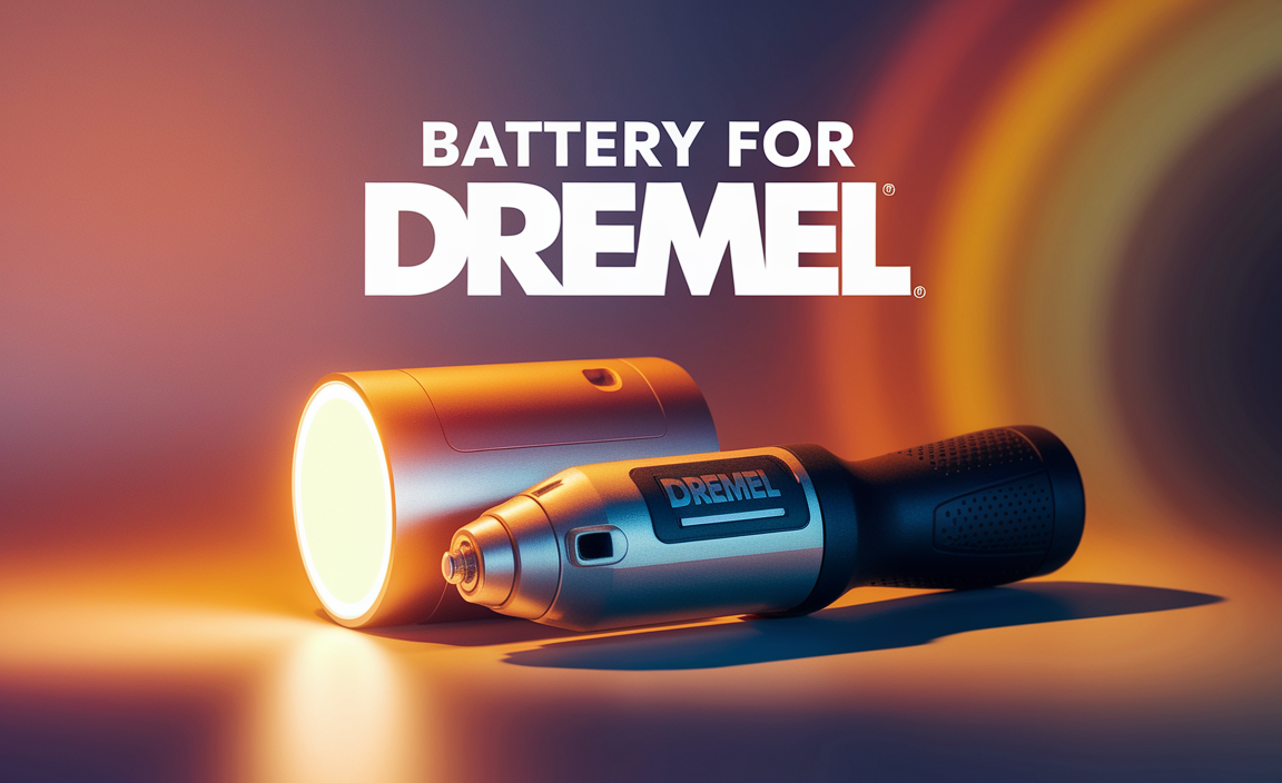 Battery For Dremel