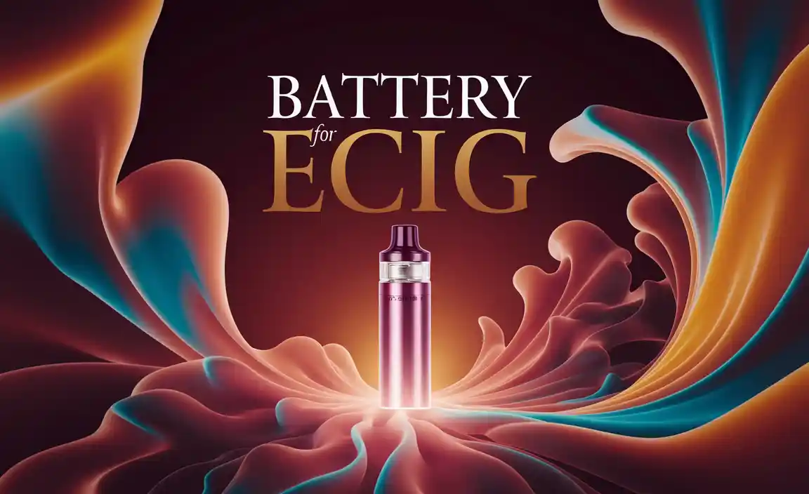 Battery For Ecig