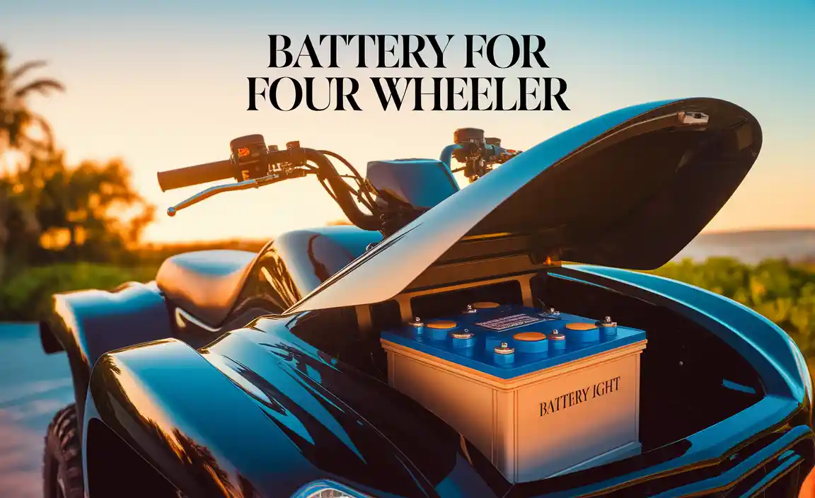 Battery For Four Wheeler