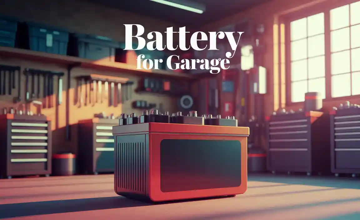 Battery For Garage