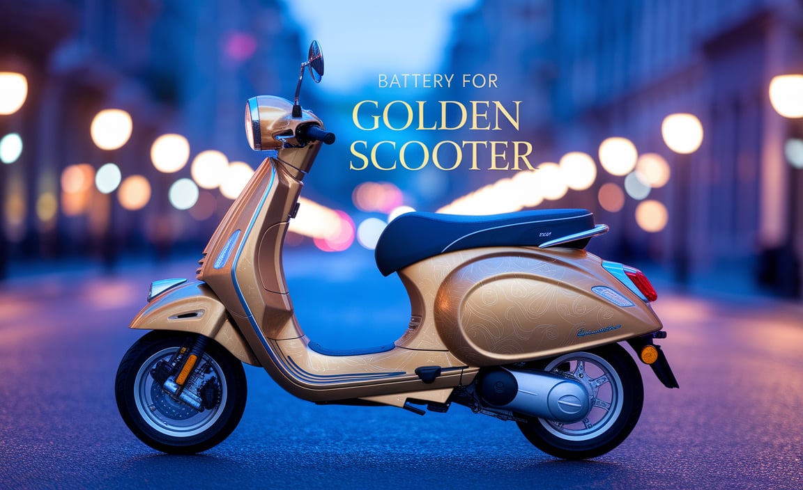Battery For Golden Scooter
