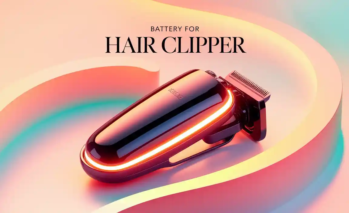 Battery For Hair Clipper