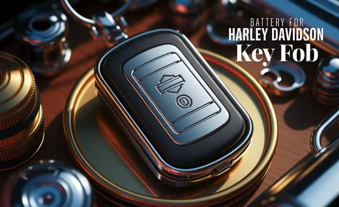 Battery For Harley Davidson Key Fob