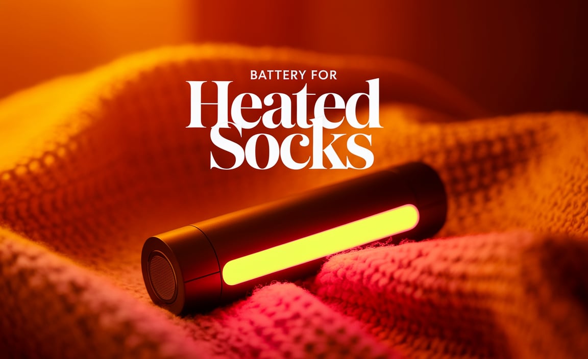 Battery For Heated Socks