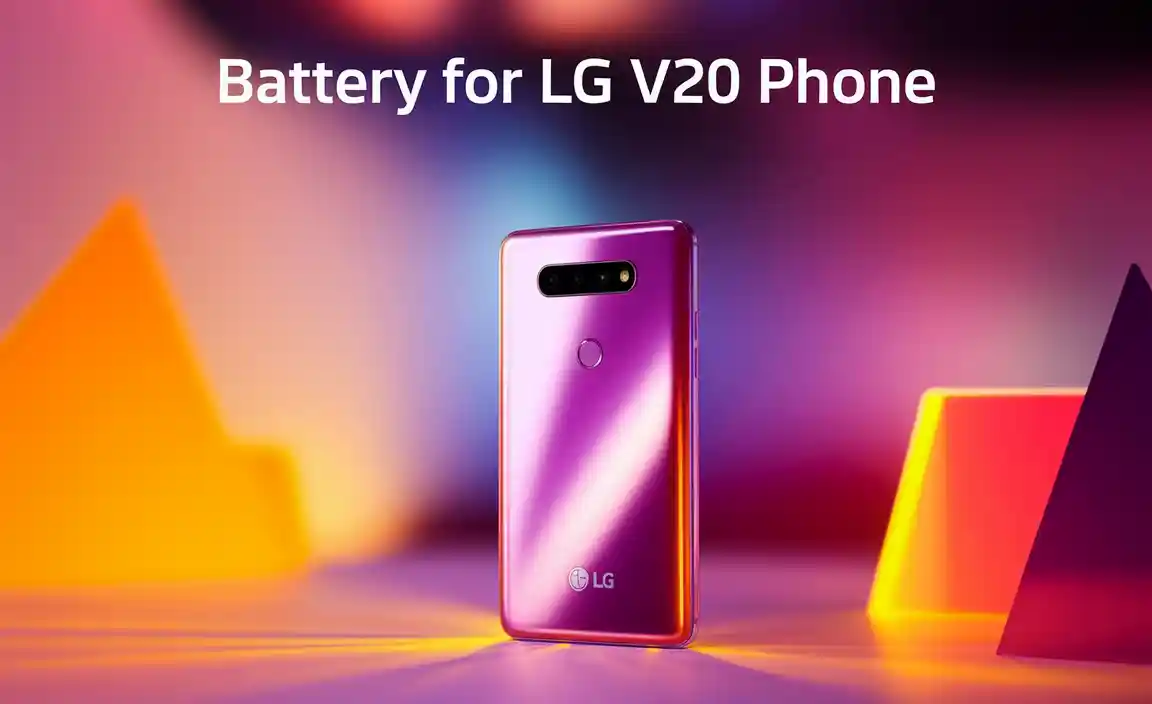 Battery For Lg V20 Phone