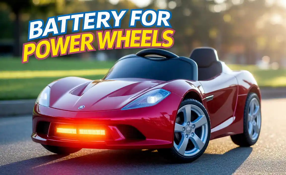 Battery For Power Wheels