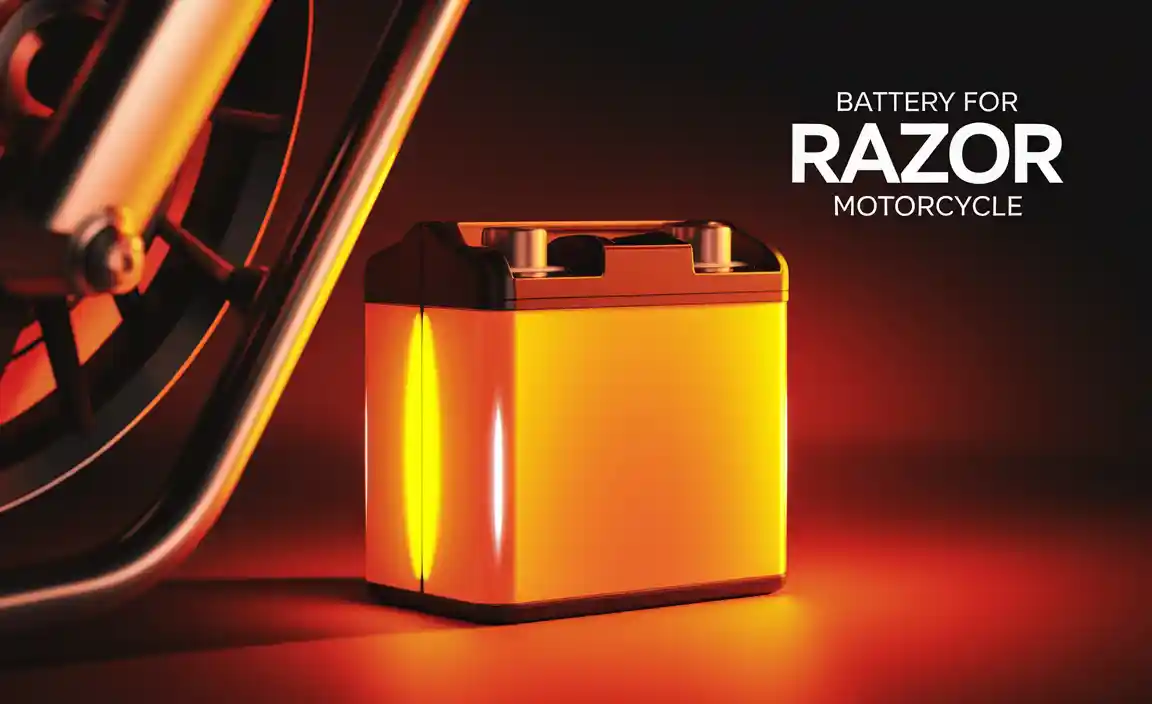 Battery For Razor Motorcycle
