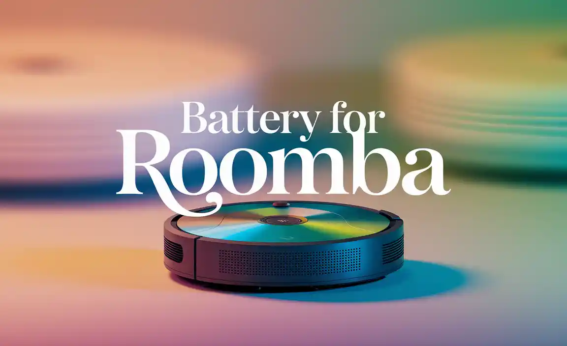 Battery For Roomba