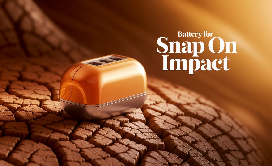 Battery For Snap On Impact