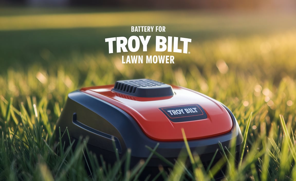 Battery For Troy Bilt Lawn Mower