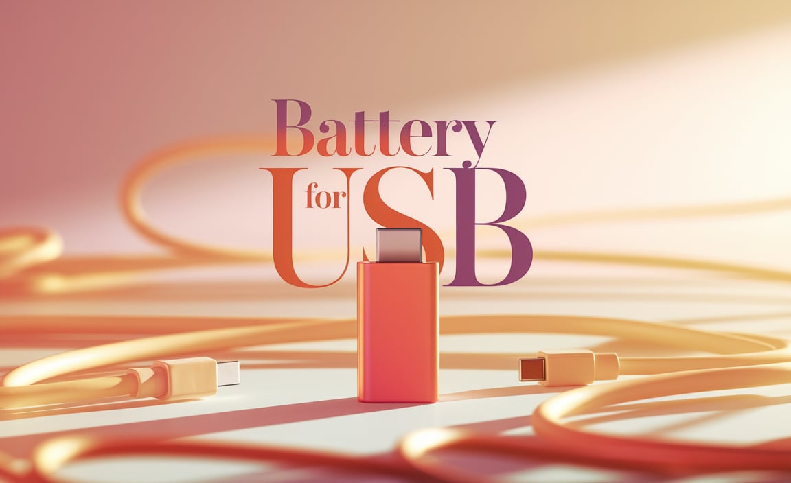 Battery For Usb
