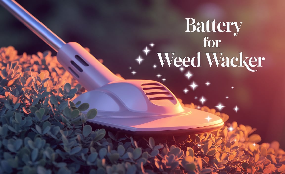 Battery For Weed Wacker