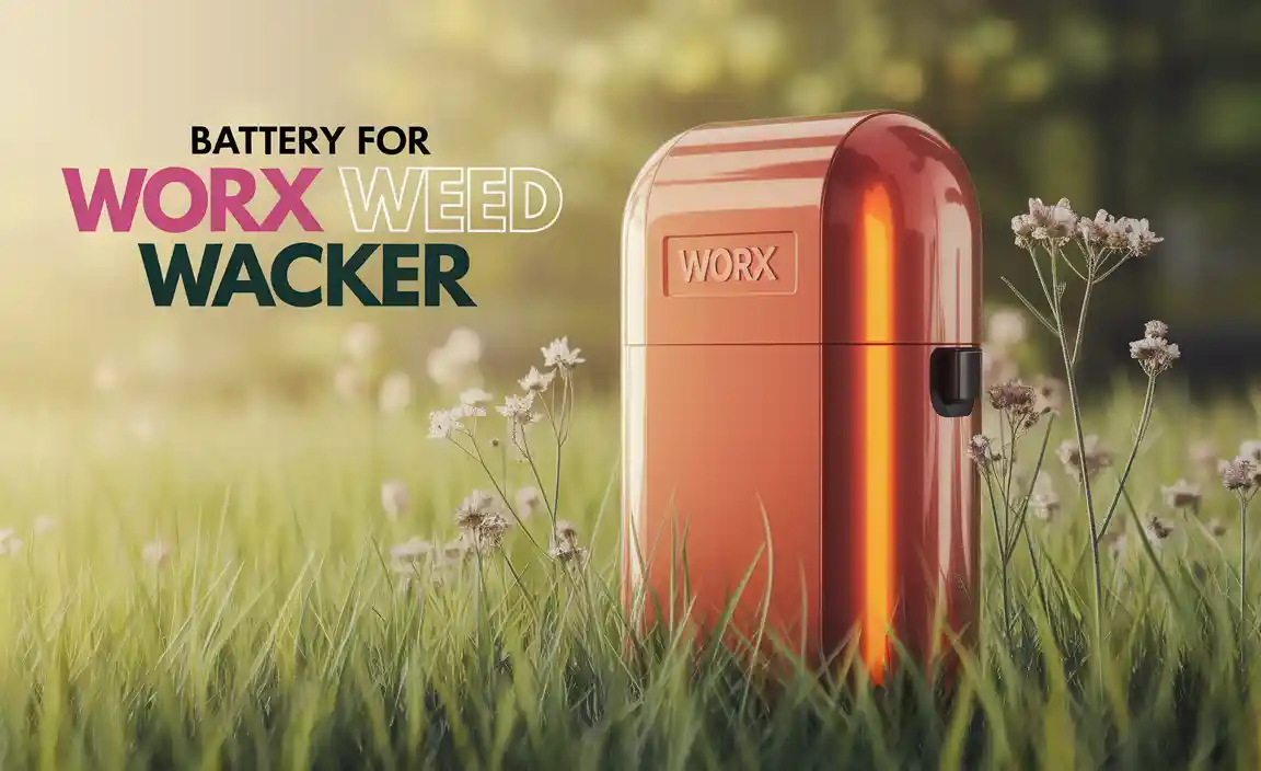 Battery For Worx Weed Wacker