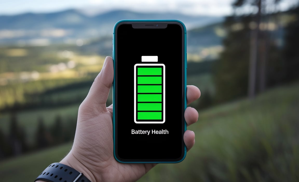 Battery Icon and Battery Health Connection