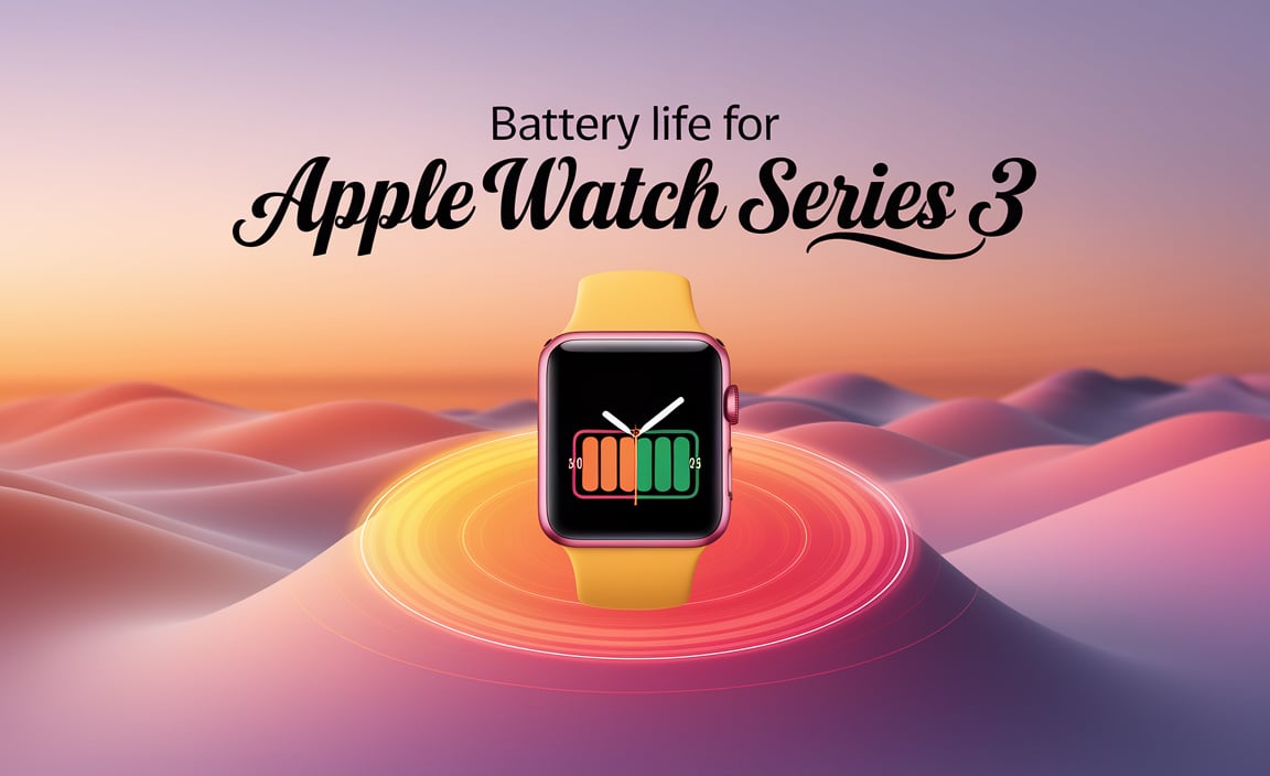 Battery Life For Apple Watch Series 3