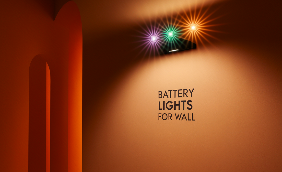 Battery Lights For Wall