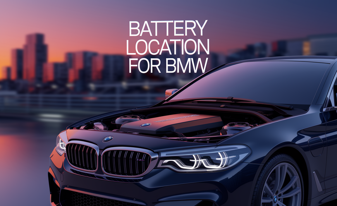 Battery Location for BMW