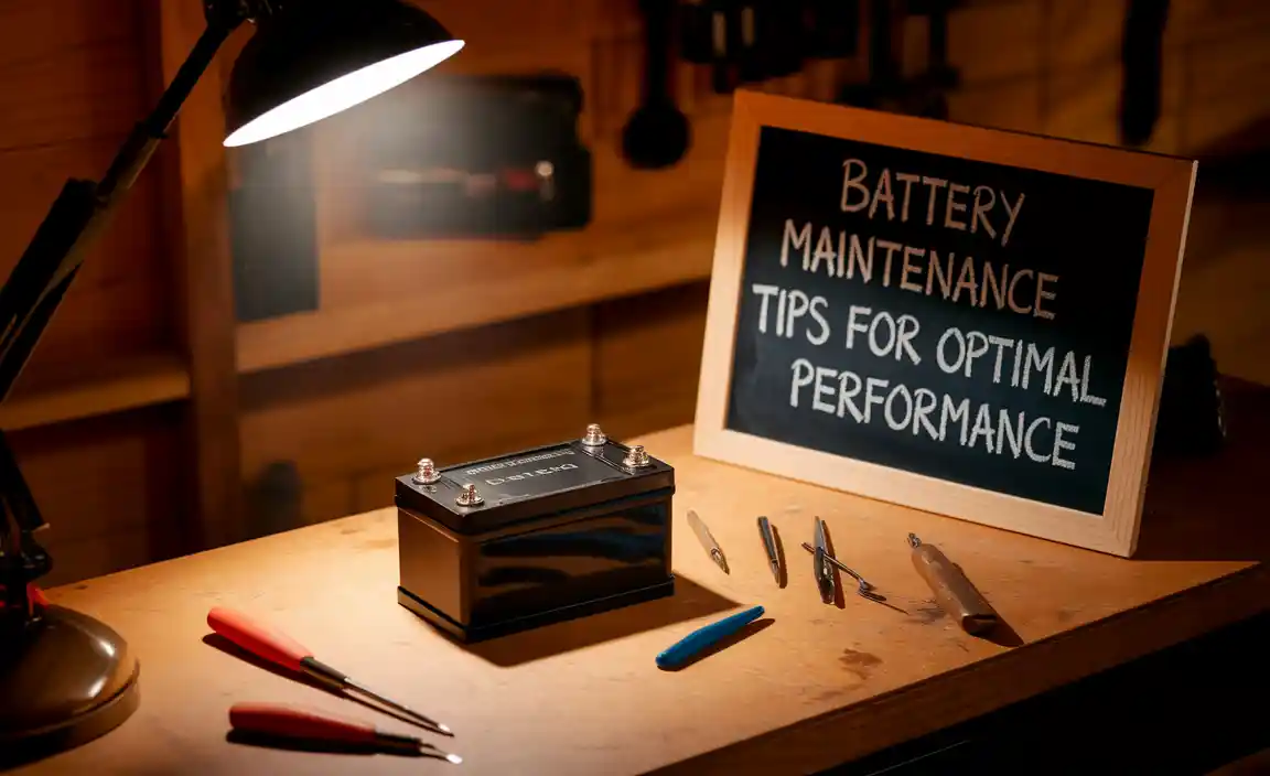 Battery Maintenance Tips for Optimal Performance
