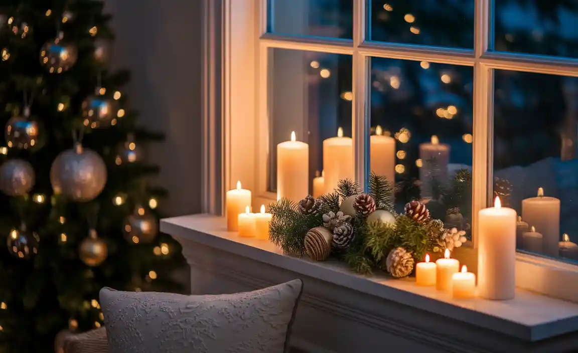 Battery Operated Candles For Windows With Timers -  Illuminate Your Home Effortlessly