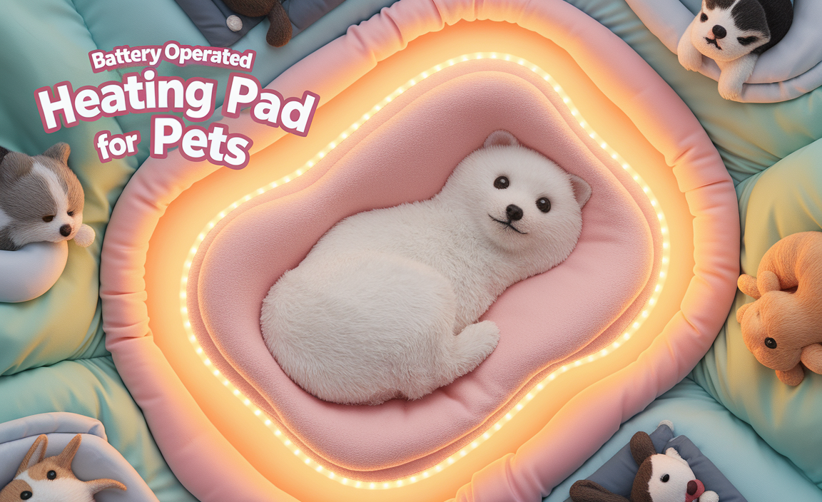 Battery Operated Heating Pad For Pets