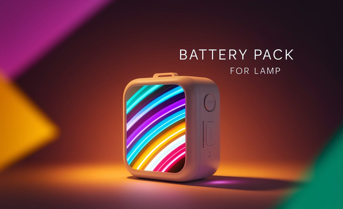 Battery Pack For Lamp