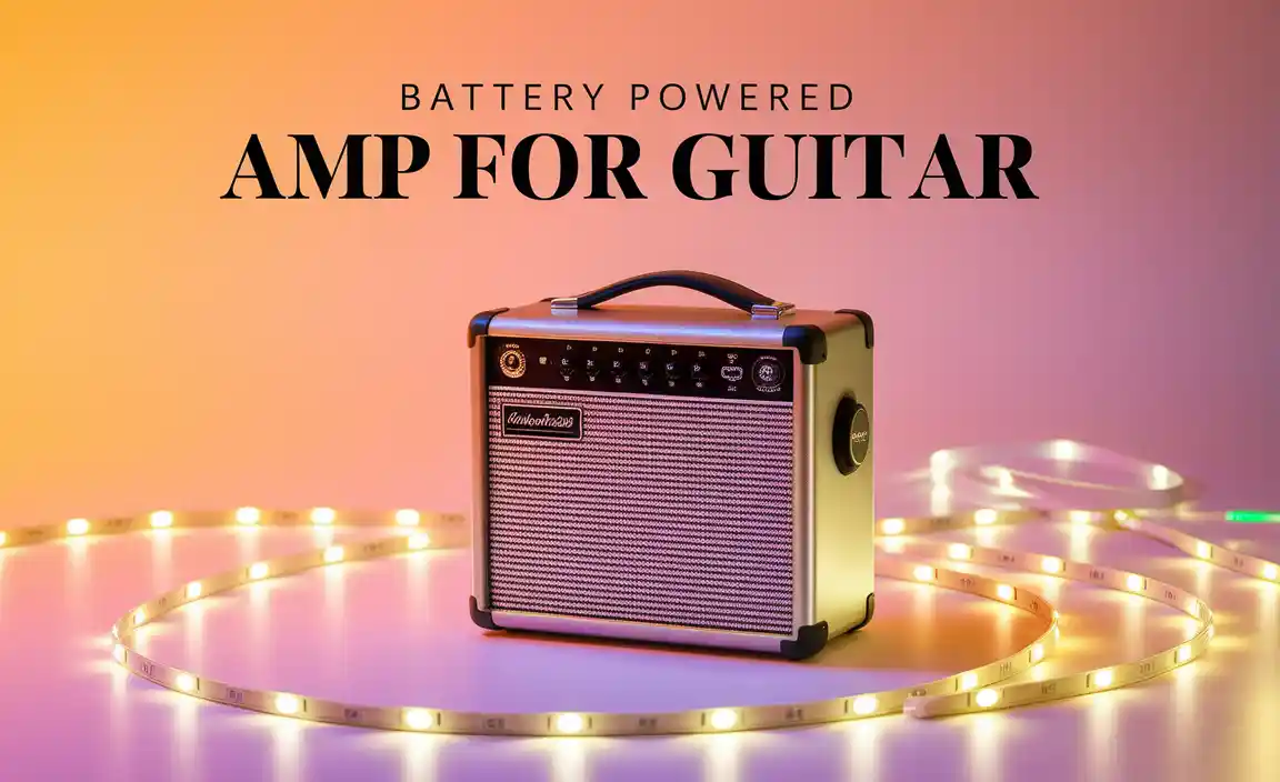 Battery Powered Amp For Guitar