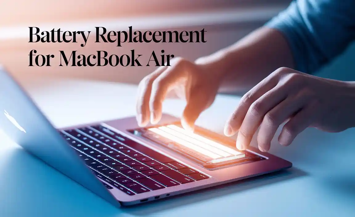 Battery Replacement For Macbook Air