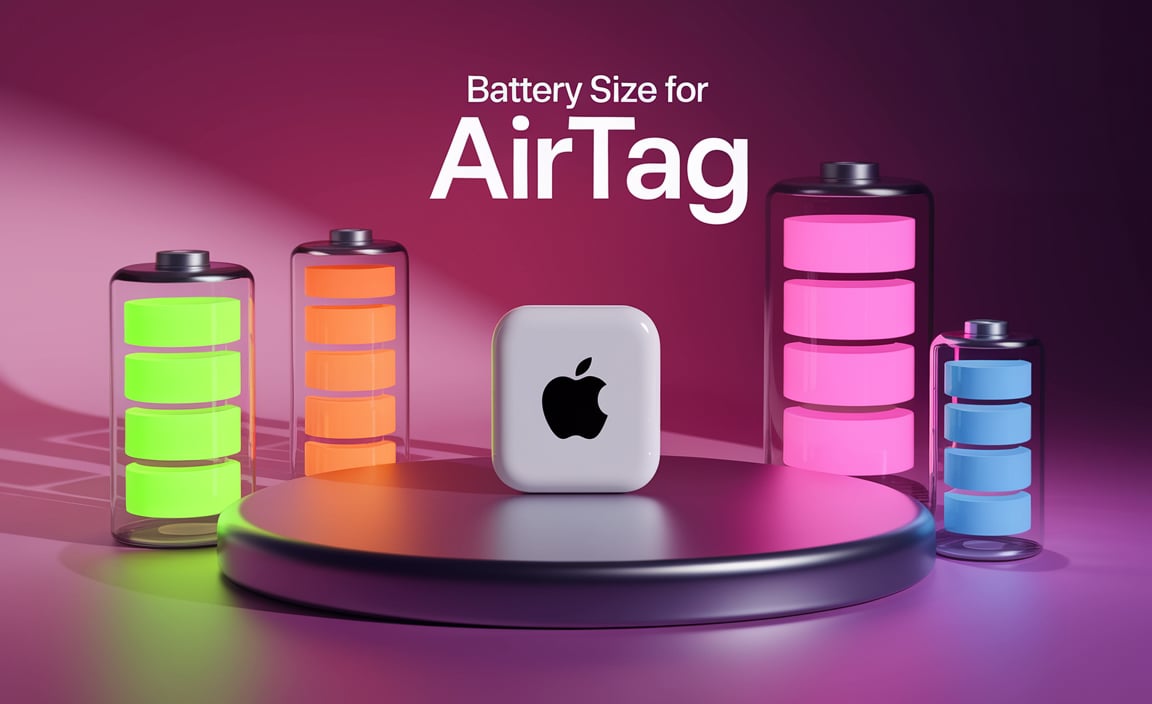 Battery Size For Airtag