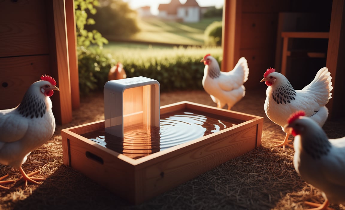 Benefits of Battery Operated Water Heaters for Chickens